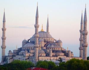 The view from the restaurant