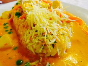 Grouper & Coconut risotto at La Vitrola