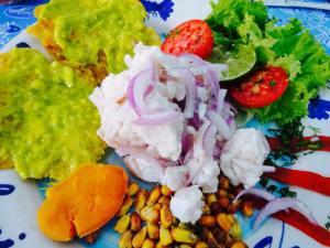 Ceviche at La Cevicheria