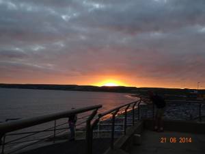 View from O'Looney's 